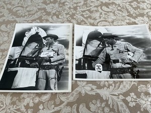 Bill Williams  TV western Kit Carson-Snyder Bread  Commercial photos