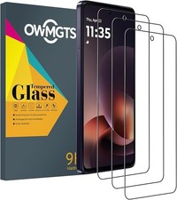 3 Pack Screen Protector for Motorola Moto G 5G 2026/G Play 2026,Tempered Glass F