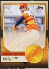 2012 Topps #GG-7 Nolan Ryan Golden Greats Baseball NM