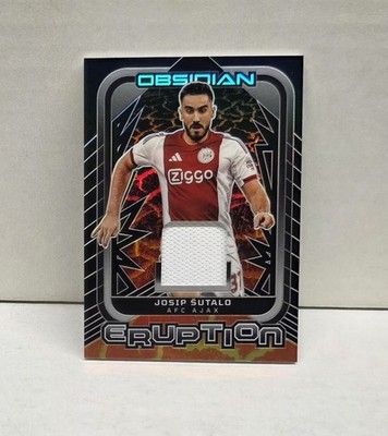 JOSIP SUTALO 2025-26 Obsidian Eruption ORANGE ~ AFC Ajax Jersey /49