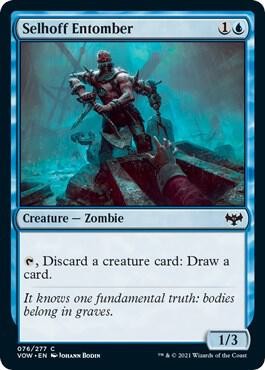 Foil Selhoff Entomber 76 VOW Common Lightly Played