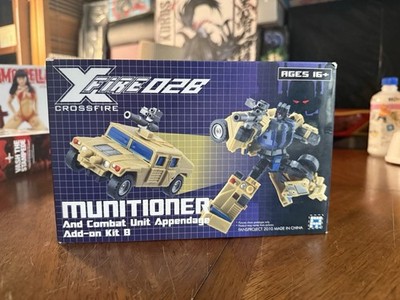 Transformers Fansproject Crossfire-02B Munitioner Figur 2010 auf Lager
