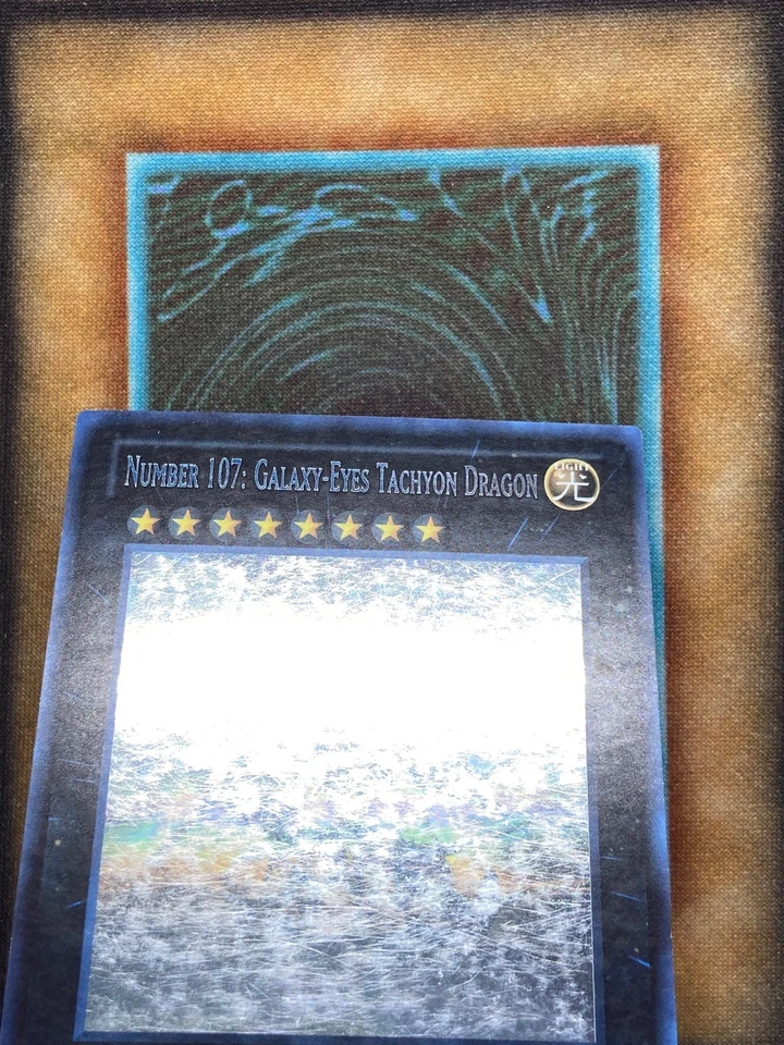 Yugioh Number 107: Galaxy-Eyes Tachyon Dragon LTGY-EN044 Ghost Rare 1st Ed LP - Image 4 of 4