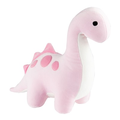 Diplodocus Soft Toy Dinosaur Plush Cuddly Soft Fluffy Plushie Dino 23cm  Pink UK