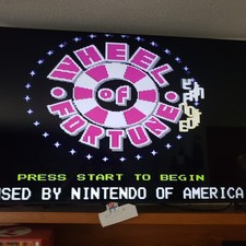Wheel of Fortune Family Edition (Nintendo Entertainment System, 1990) NES