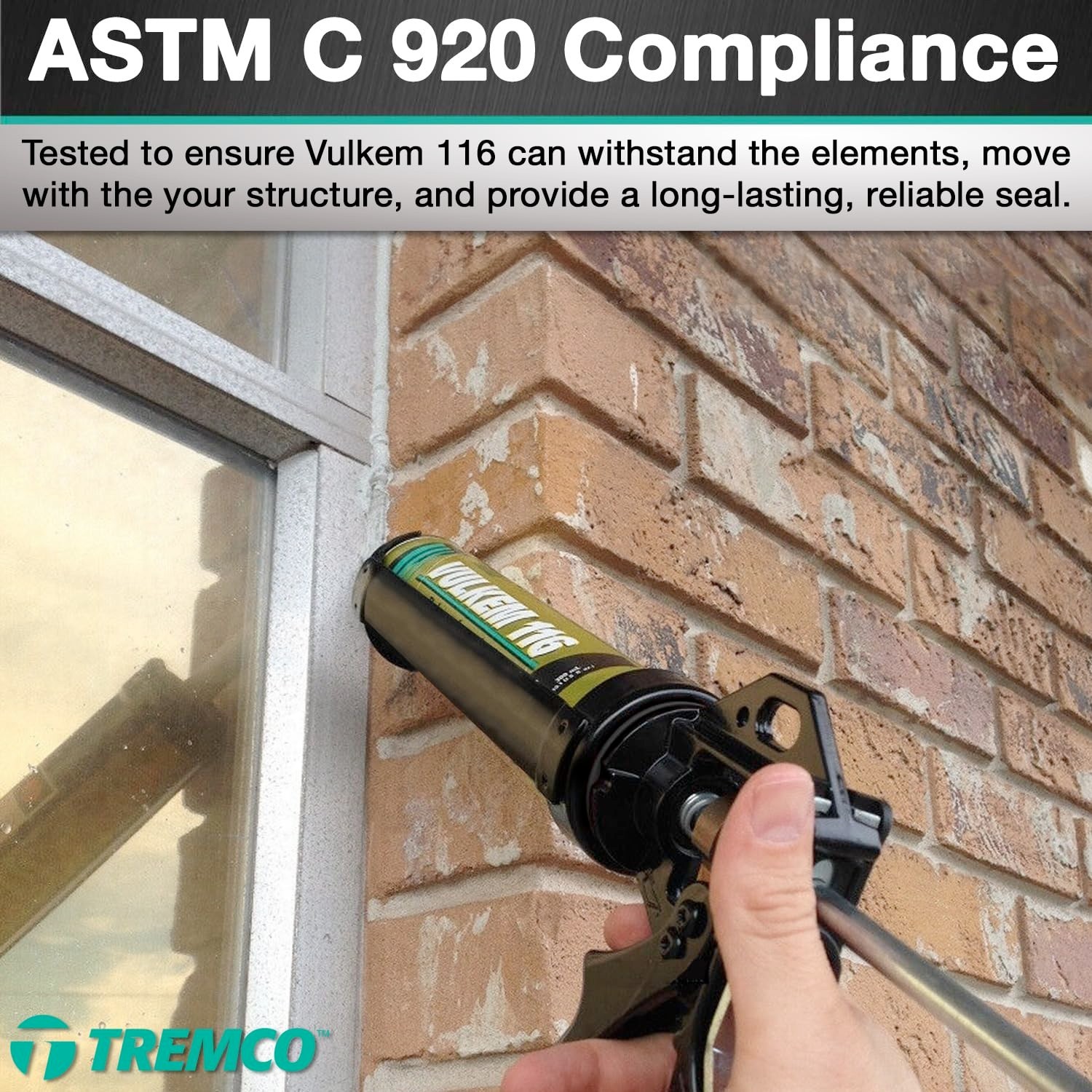 Construction Sealant Polyurethane Water Resistant Gray 10oz Cartridge 30 pcs