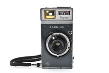 実働yashica Rapide ヤシカラピード フィルムカメラ フイルムカメラ】おしゃれな縦型デザインのハーフサイズフイルムカメラ