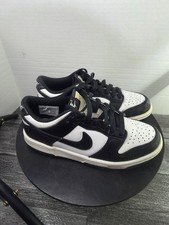 Size 4 GS - Nike Dunk Low Black White