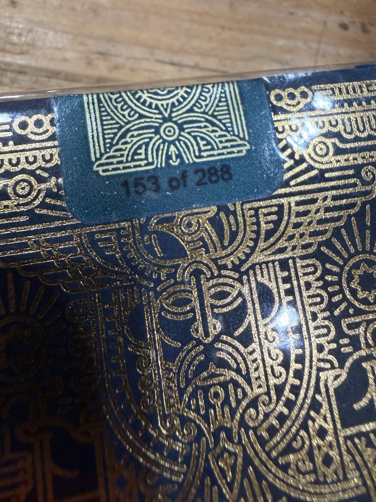 Codex #xxx/288 Luxury Gold By Elite Playing Cards 2️⃣5️⃣🍀