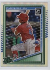 2025 Panini Donruss Optic Rated Prospects Holo Prizm Starlyn Caba #197 0hr