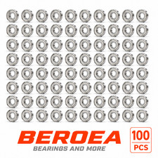 6200-ZZ Ball Bearing 10x30x9mm 6200 ZZ Metal Shielded 100Pcs