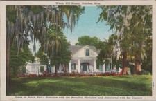 Windy Hill Manor Natchez Mississippi MS Aaron Burr Antebellum Mansion Postcard