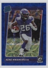 2021 Panini Donruss Optic Rated Rookie Blue Scope Prizm Kene Nwangwu #233 11cz
