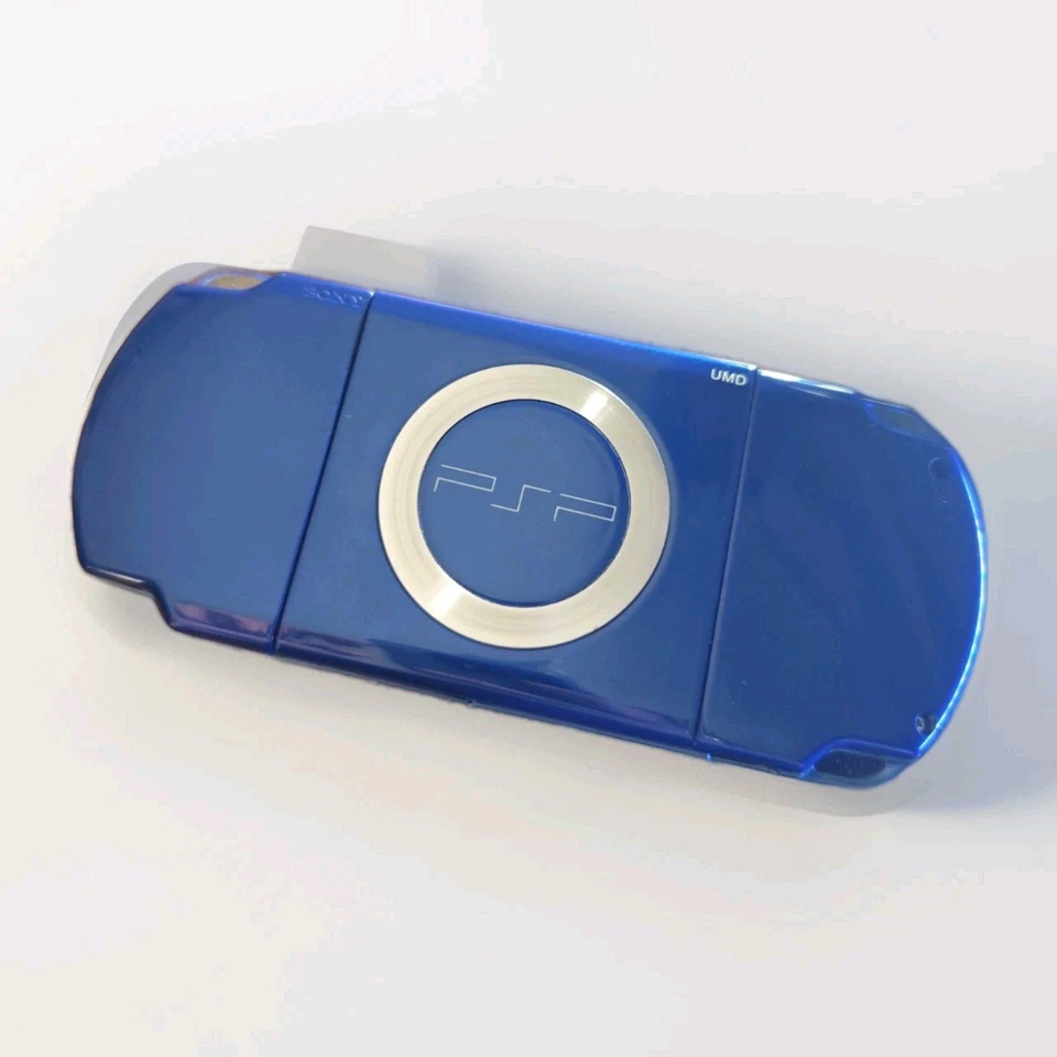 Sony PSP 2000 Dark Blue W/ 128GB ARK4, OVER 250 GAMES HB | @psp_plug | NEW REFR - Image 2 of 4