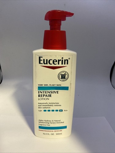 Eucerin Intensive Repair Body Lotion for Very Dry Skin, Fragrance-Free, 16.9 oz