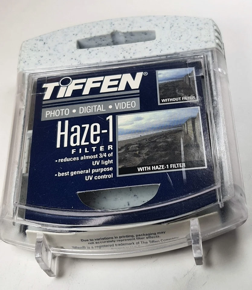 Genuine Tiffen 67mm UV Haze 1 Glass Lens Filter 67 mm UV Protection Safety E-67 - Image 3 of 4
