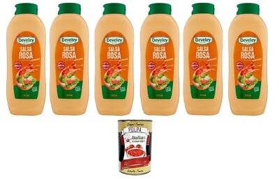 Salsa Rosa Soße TOPDOWN 6x 875ml+Polpa 400g