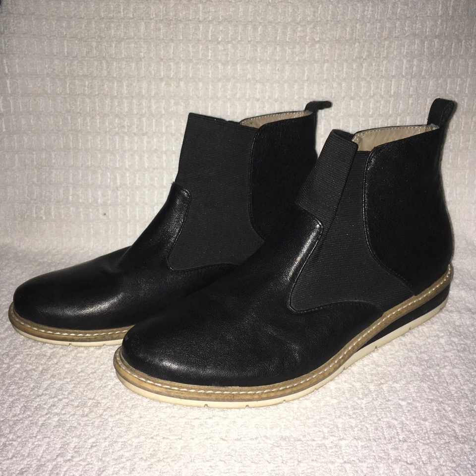 Botín Adam Tucker by Me Too Alto, para mujer talla 9,5 M, negro Foto 4 de 4