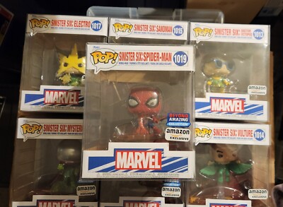 Funko Pop! Marvel Spider Man Sinister Six Set of 7 6