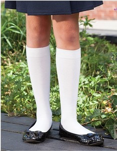 3 Pairs Girls Fashion Cotton Knee High Children Kids School Socks