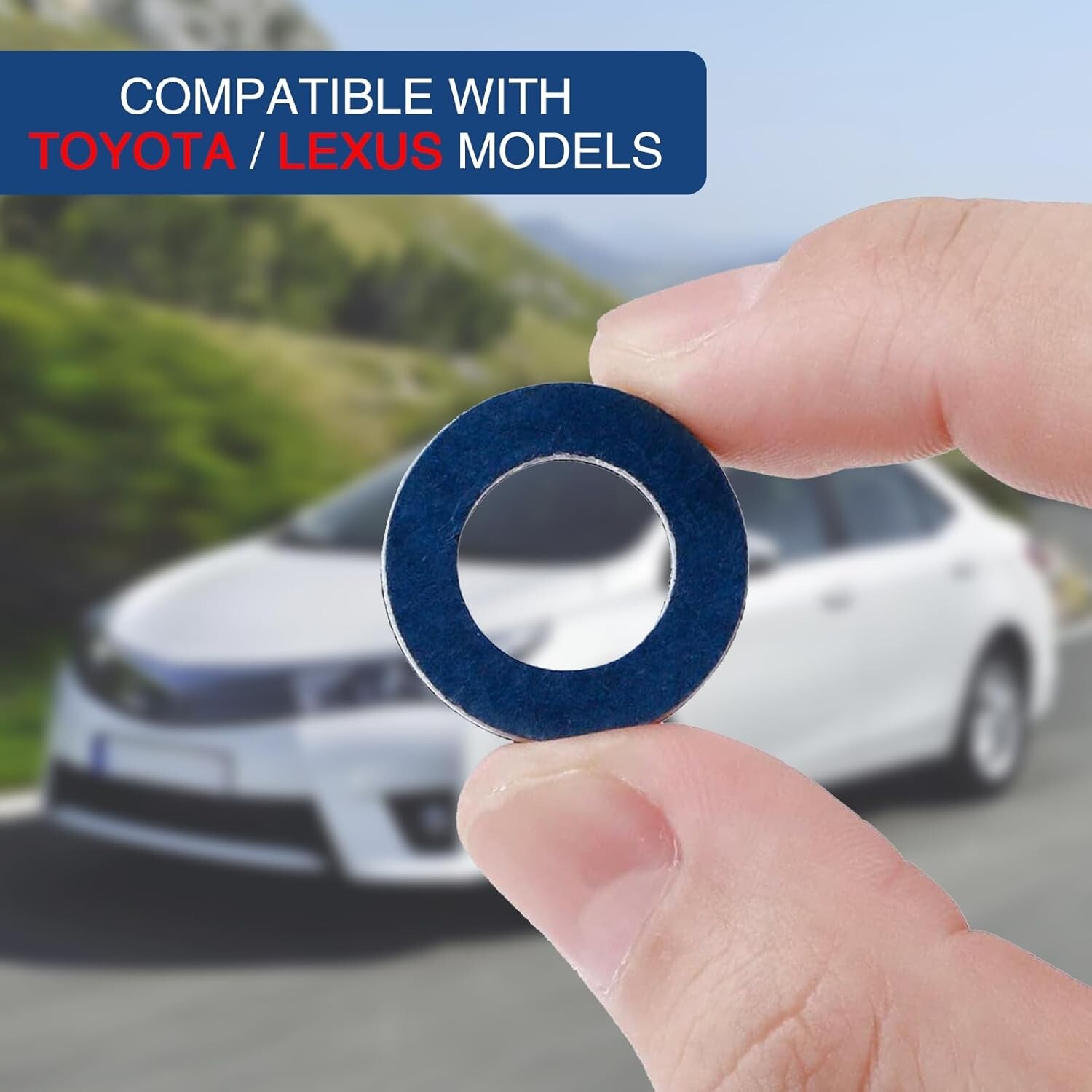 90430-12031 For Toyota Lexus SCION Oil Drain Plug Washer Gasket Set of 100