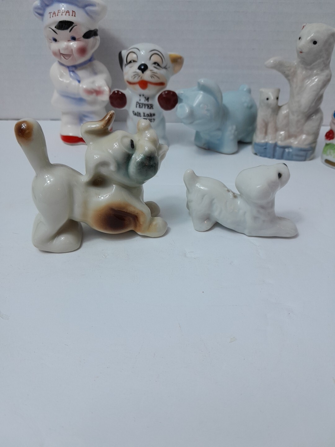 Vintage Miniature Porcelain Figurines Made In Japan Lot Of 9 eBay