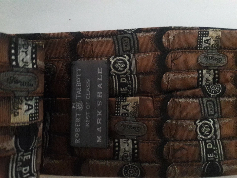 ROBERT TALBOTT best of class Men's 100% Silk Mark Shale - Изображение 4 из 4