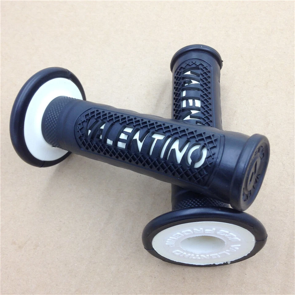 Empuñaduras blancas Valentino de 7/8" para KTM 690 LC4 Enduro 690 SMC-R Foto 2 de 3