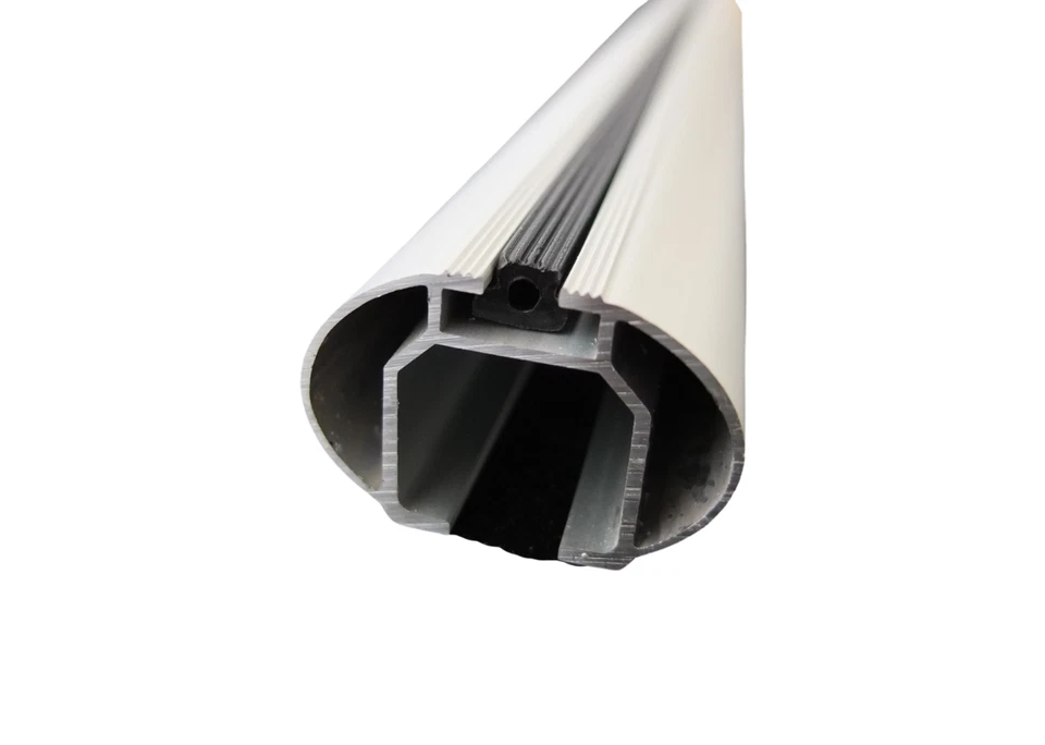 Barres de toit Porte-Bagages Pour Alfa 156 sur Rail Aluminium - Photo 4/4
