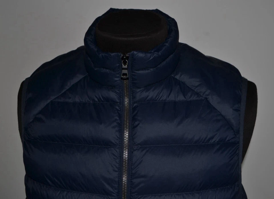 Marks and Spencer Puffer Vest Blue Size XL - Image 2 of 4