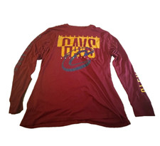 Cleveland Cavaliers NBA U Maroon Long Sleeve T Shirt Mens L