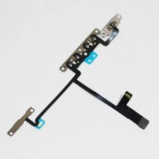 OEM Volume Button Flex Cable with Metal Plate Compatible with Apple iPhone X 5.8