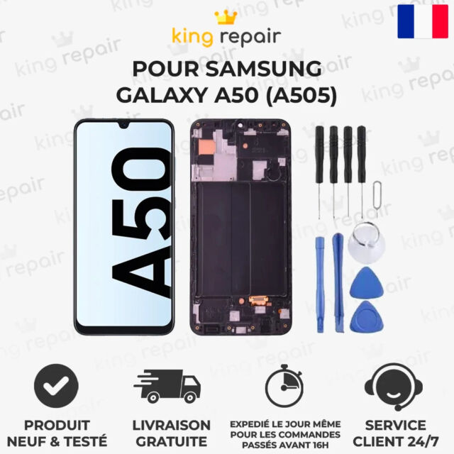 Chassis + Ecran LCD + Vitre pour Samsung Galaxy A50 (A505) + Kit d'outils