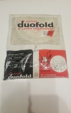 NOS Duofold Vintage 622-43 Mens 2Layer Insulated Underwear Sz 38 Pullover Shirt