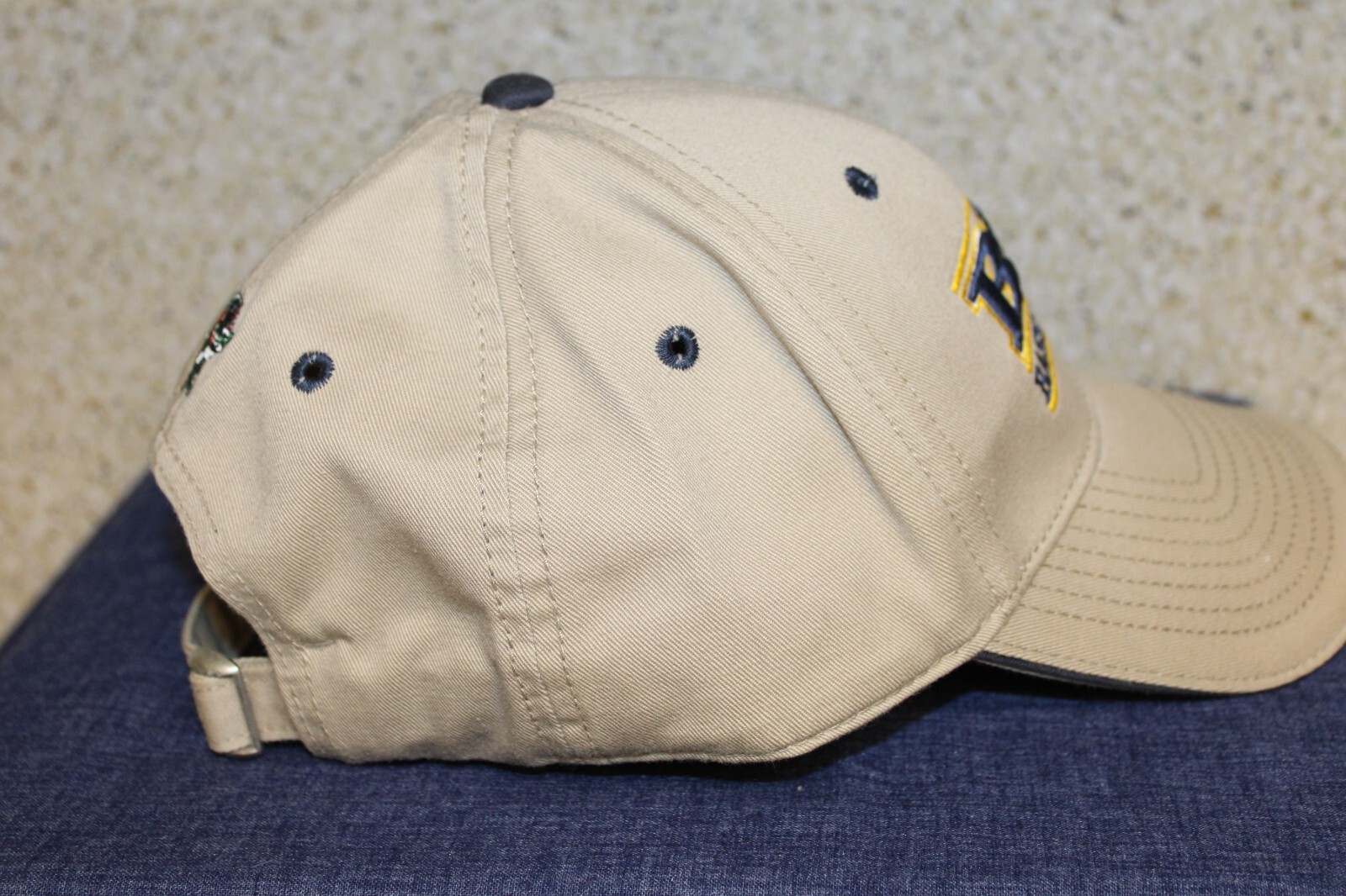Vintage Beige Hat Cap w/Embroidered BPS® Bass Pro Shops® Logo