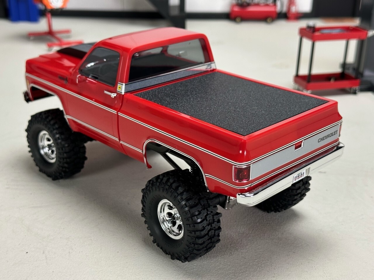 ShrinkRC Bed Tonneau Cover for Traxxas TRX-4M® K10 High Trail 1/18