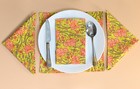 Block Print NAPKINS, 100% Cotton Cloth Dinner Napkins Reusable Table Cloths