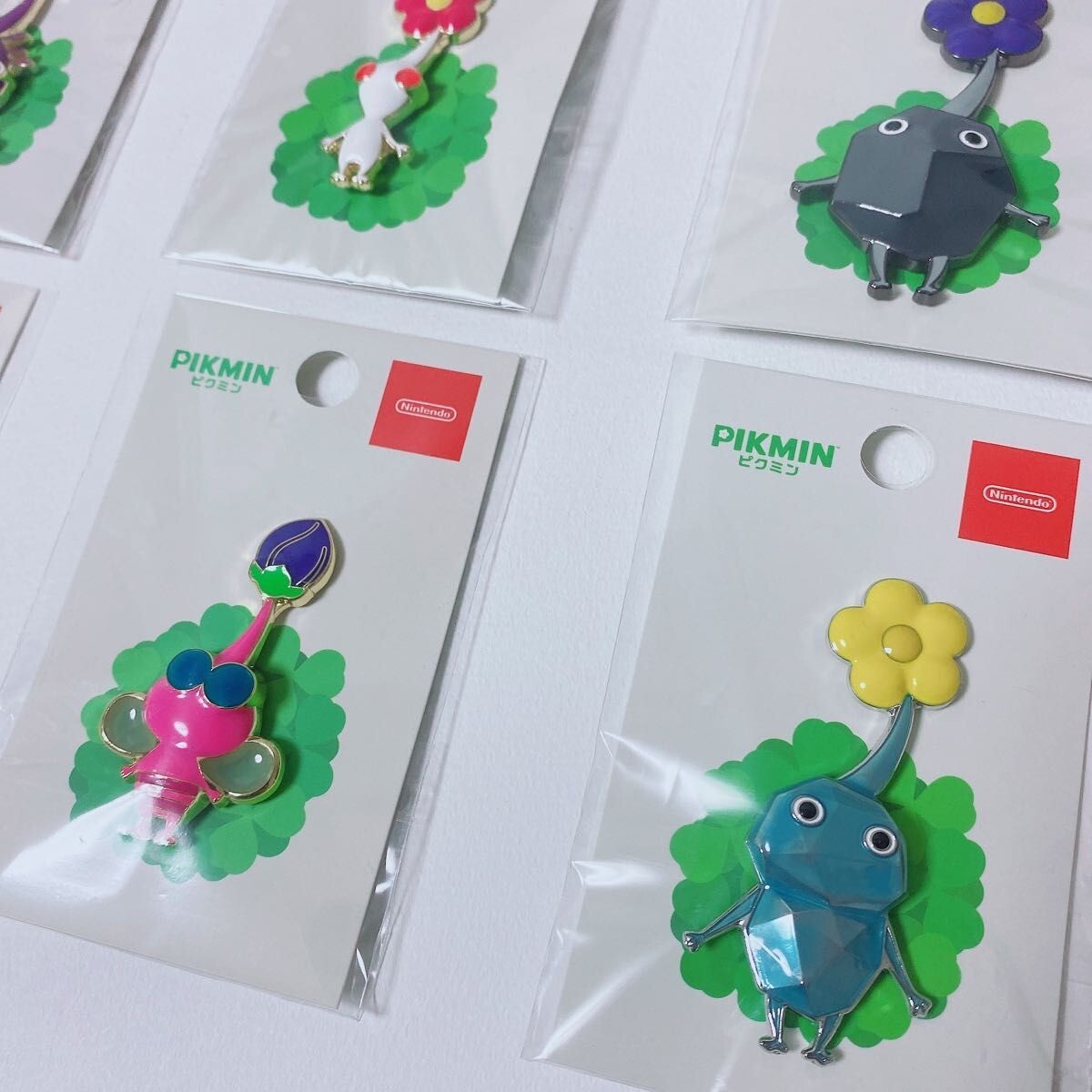 cバッジ PIKMIN　ピクミン　コンプリート　9種類 Nintendo Official Store Pikmin Pin Badge complete Set of all 9