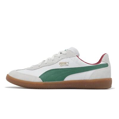 Puma Liga OG Retro Ivory Green Red Gum Men Unisex Casual Shoes 356999-22 |  eBay