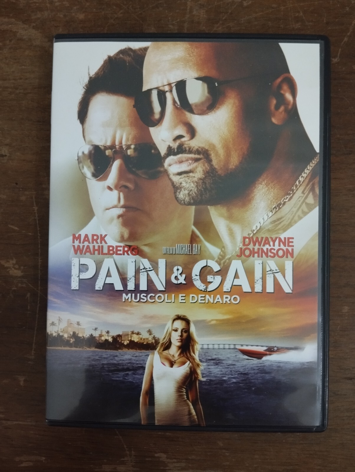 DVD PAIN & GAIN MICHEAL BAY WAHLBERG JOHNSON