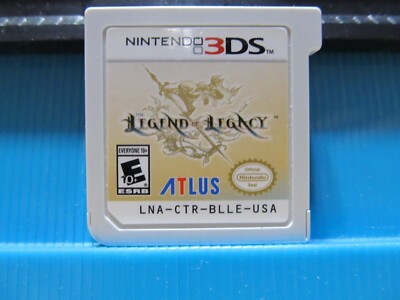 LEGEND OF LEGACY, CART ONLY  (Nintendo 3DS, 2015) **** TESTED ****