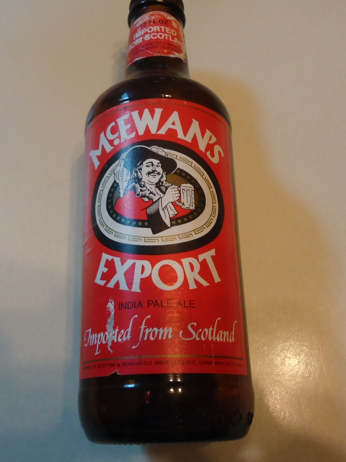 McEwan's Export India Pale Ale from Scotland Vintage 12 oz Beer