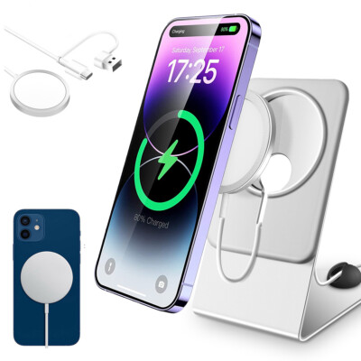 Magnetic Wireless Charger For iPhone 15 14 13 16 Pro Max MagSafe Charging  Dock