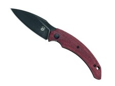 FX.538MP - COUTEAU FOX HONOS MICARTA/TOILE DE JUTE BORDEAUX