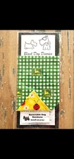 Black Dog Diaries Bandana Reversible John Deere Tractor/Lady Bug Small (20-40lb)