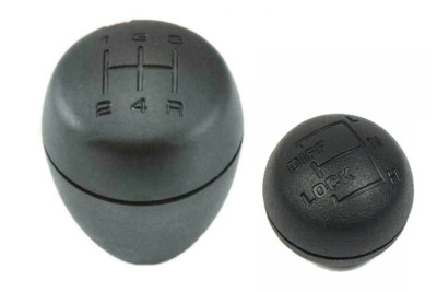 Land Rover Defender 90 110 130 R380 Gearbox & Transfer Diff Lock Gear Knob Set