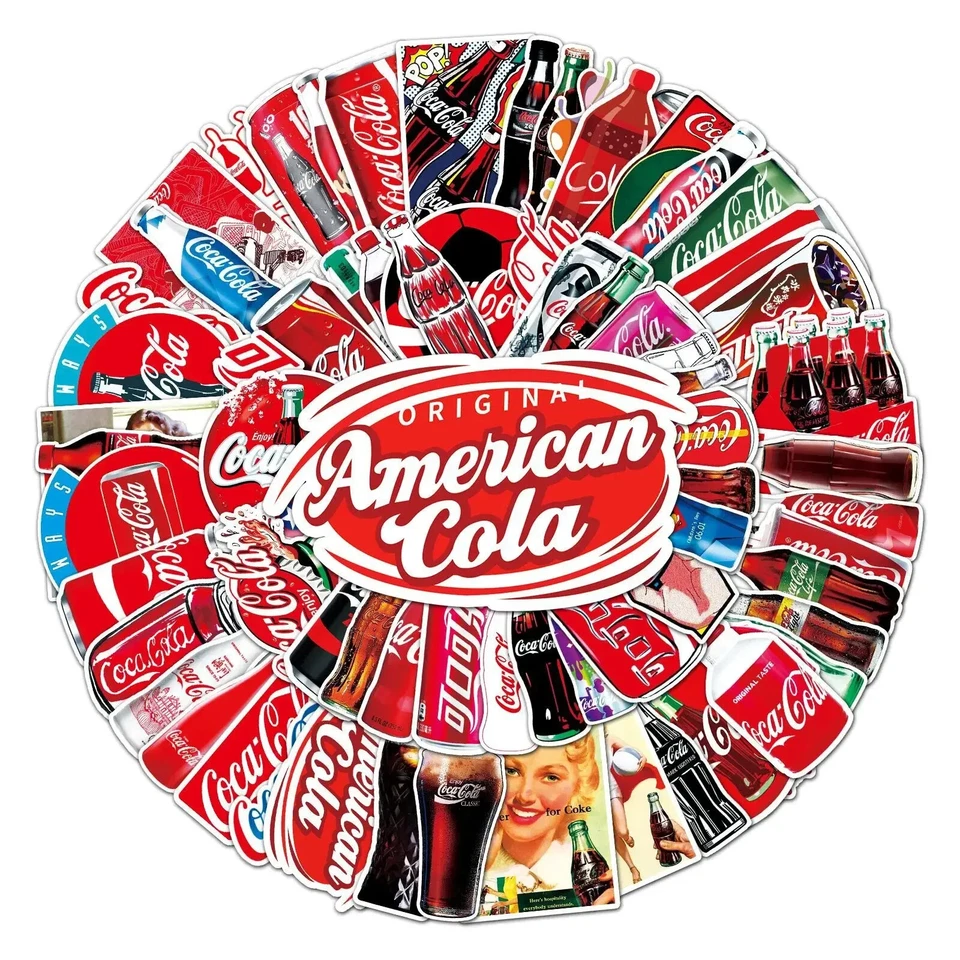 20pcs COKE, COCA-COLA STICKERS, A Long Time Favorite - Laptop, Toolbox, Phone - Image 4 of 4