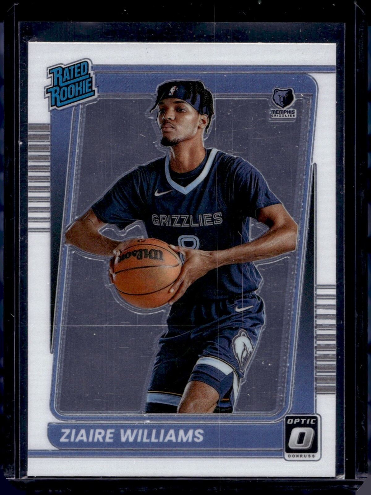 2021-22 Panini Donruss Optic - Rated Rookie #198 Ziaire Williams (RC)