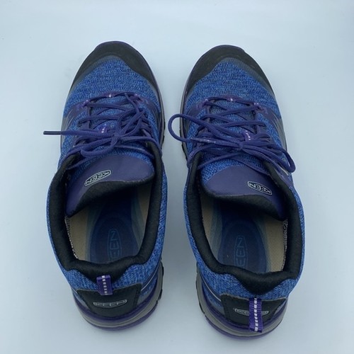 Keen leichte Schnürschuhe Terradora wasserdicht niedrig Wanderschuhe blau Größe 8 - Bild 7 von 9