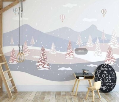 3D Snow Mountain G394 Wallpaper Wall Murals Removable Self-adhesive Honey